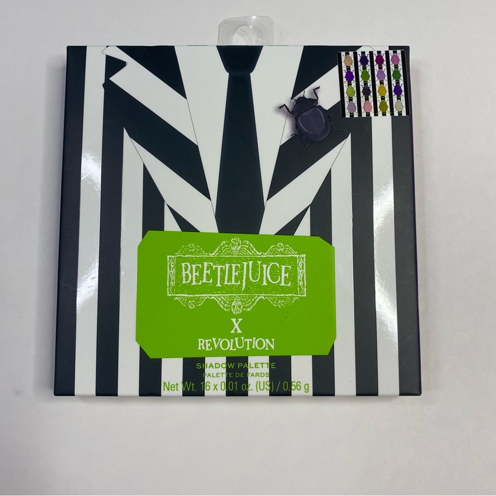NWT/NIB Revolution X Beetlejuice Eyeshadow Palette
